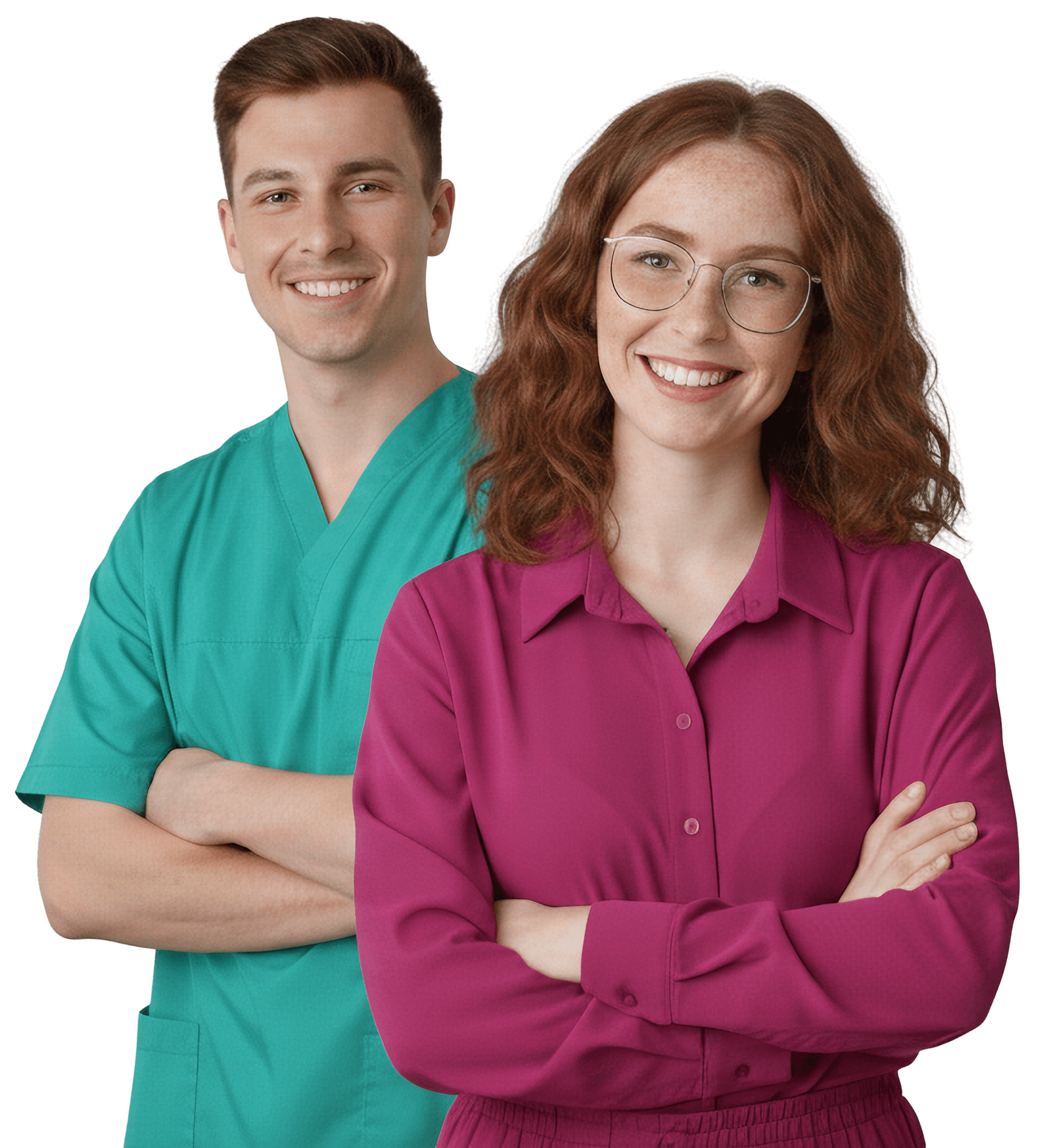 Therapeutinnen und Therapeuten in einer modernen Praxisumgebung