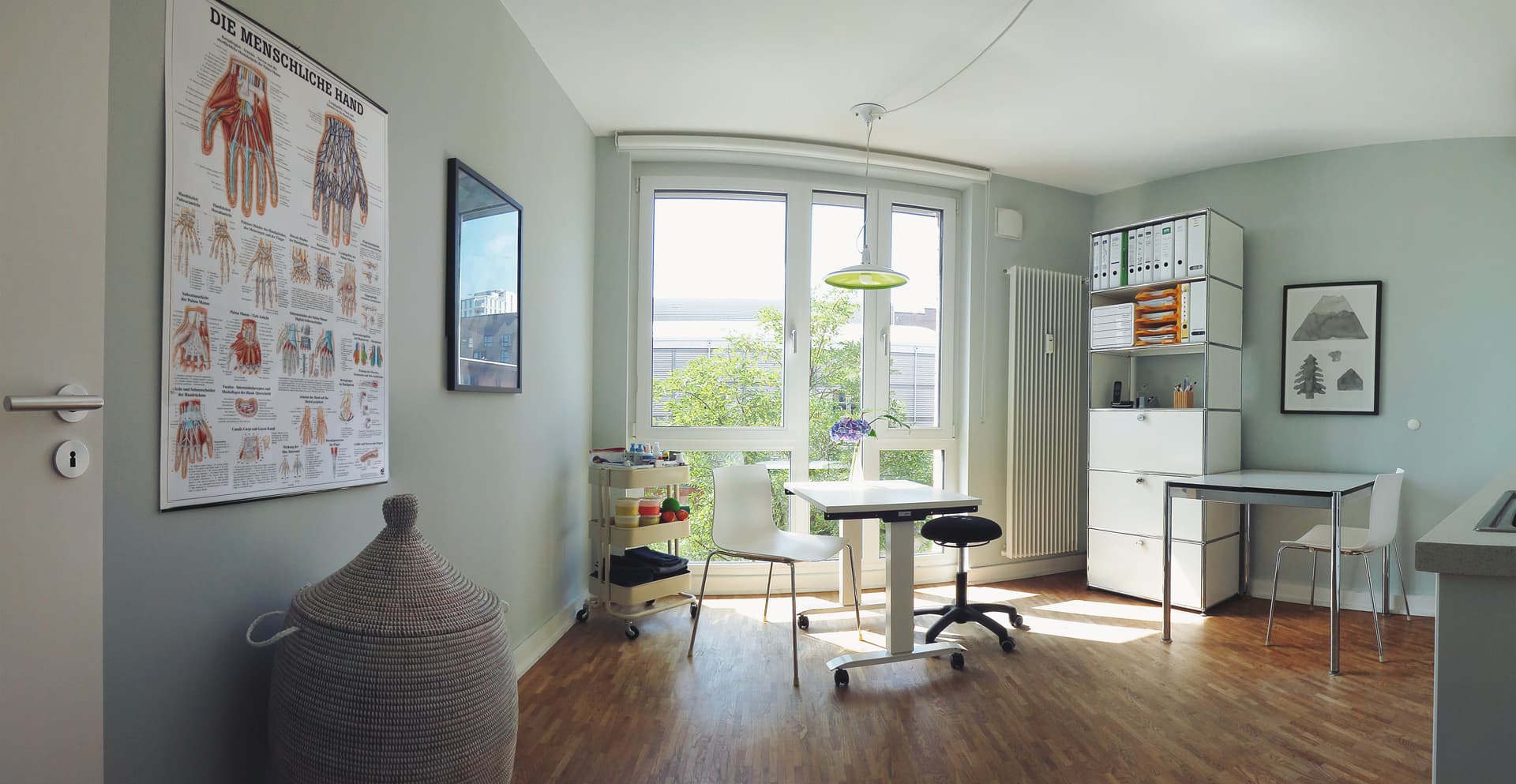 Raum - Handtherapie - Ergoteam Hafencity