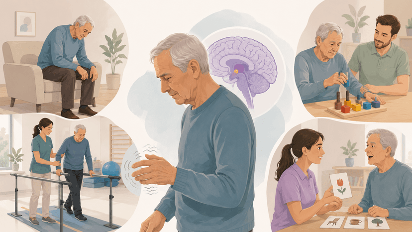 Parkinson: Die wichtigsten Fakten zur Krankheit und zur therapeutischen Rehabilitation