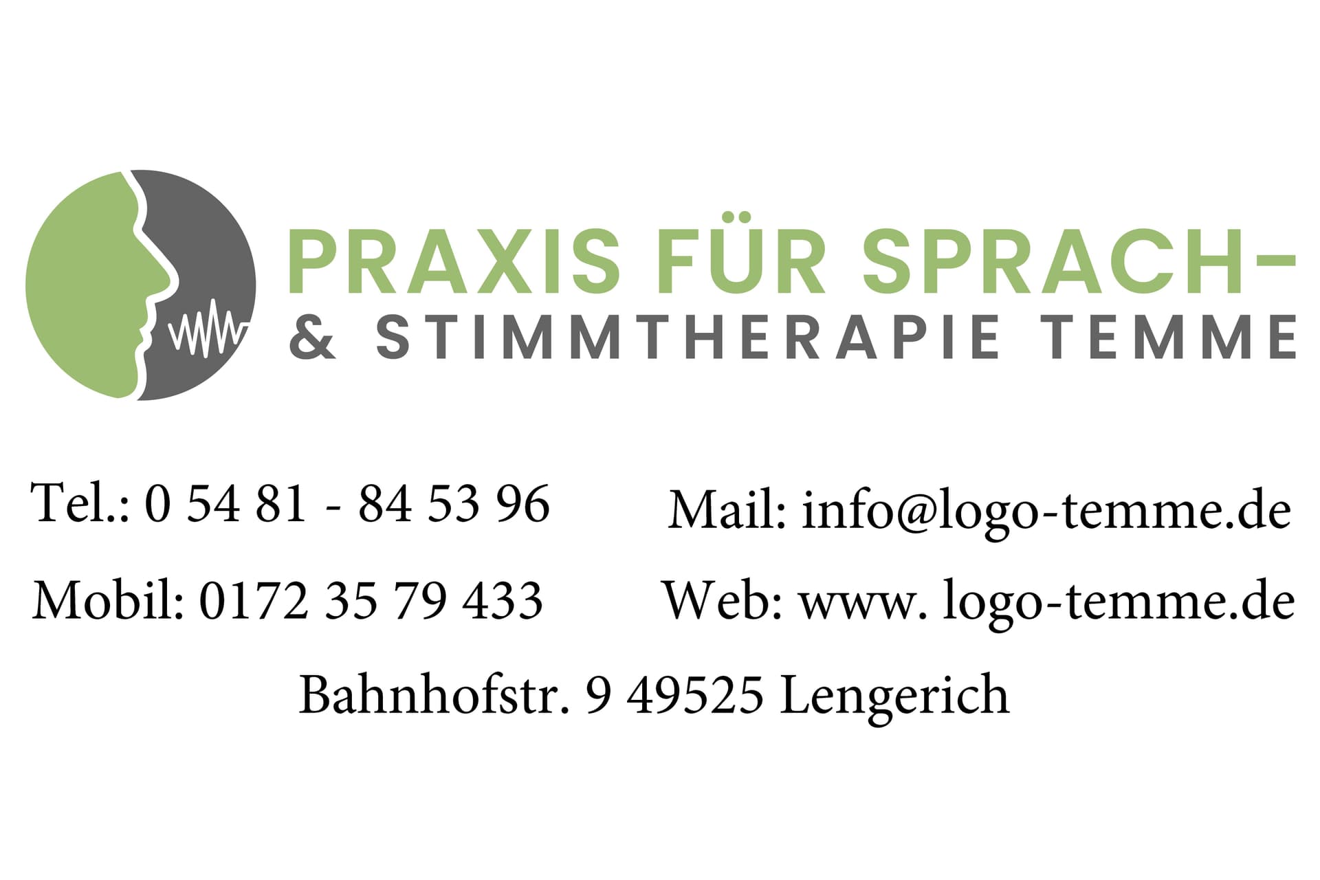 Praxis für Sprach- und Stimmtherapie Temme